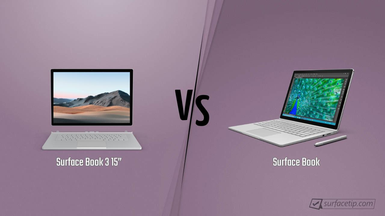 Surface Book 3 15” vs. Surface Book