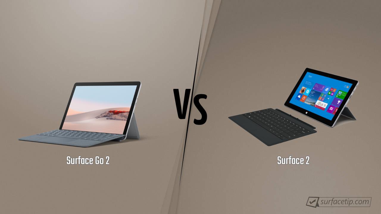 Surface Go 2 vs. Surface 2