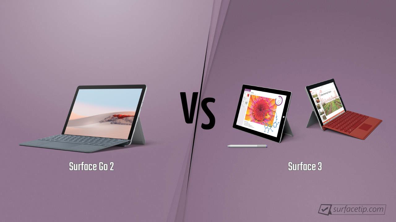 Surface Go 2 vs. Surface 3