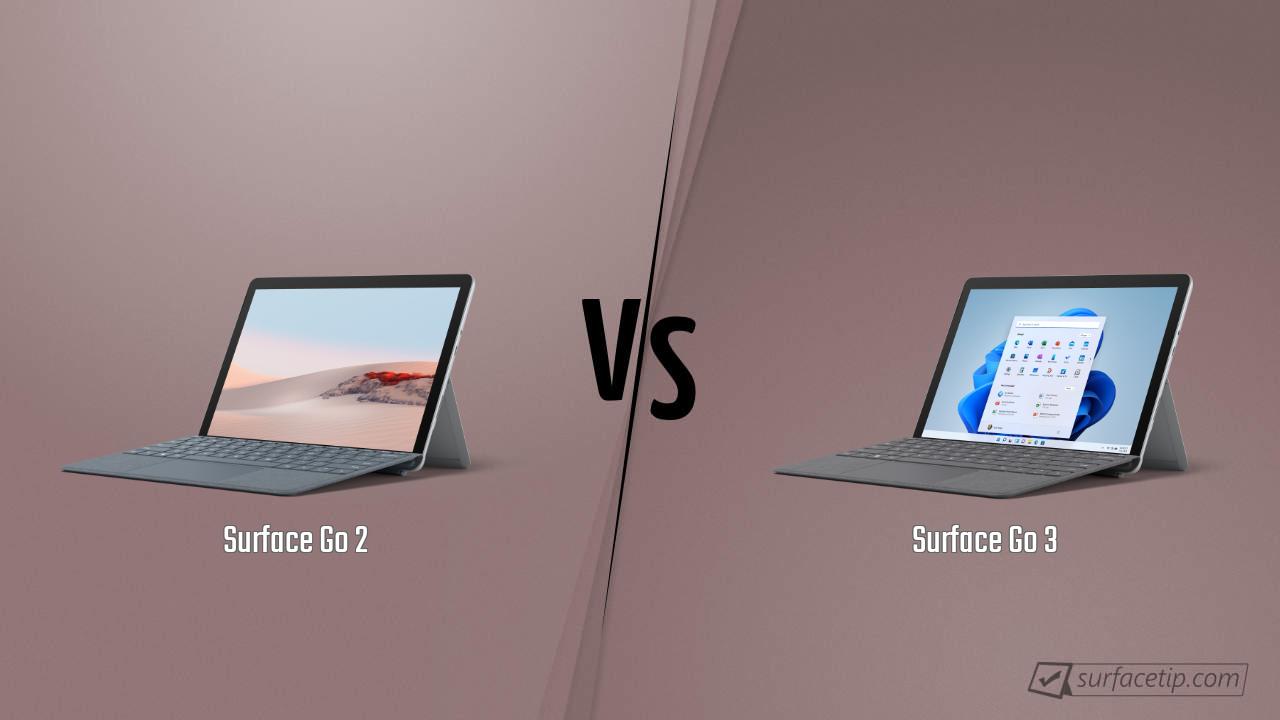 Surface Go 2 vs. Surface Go 3