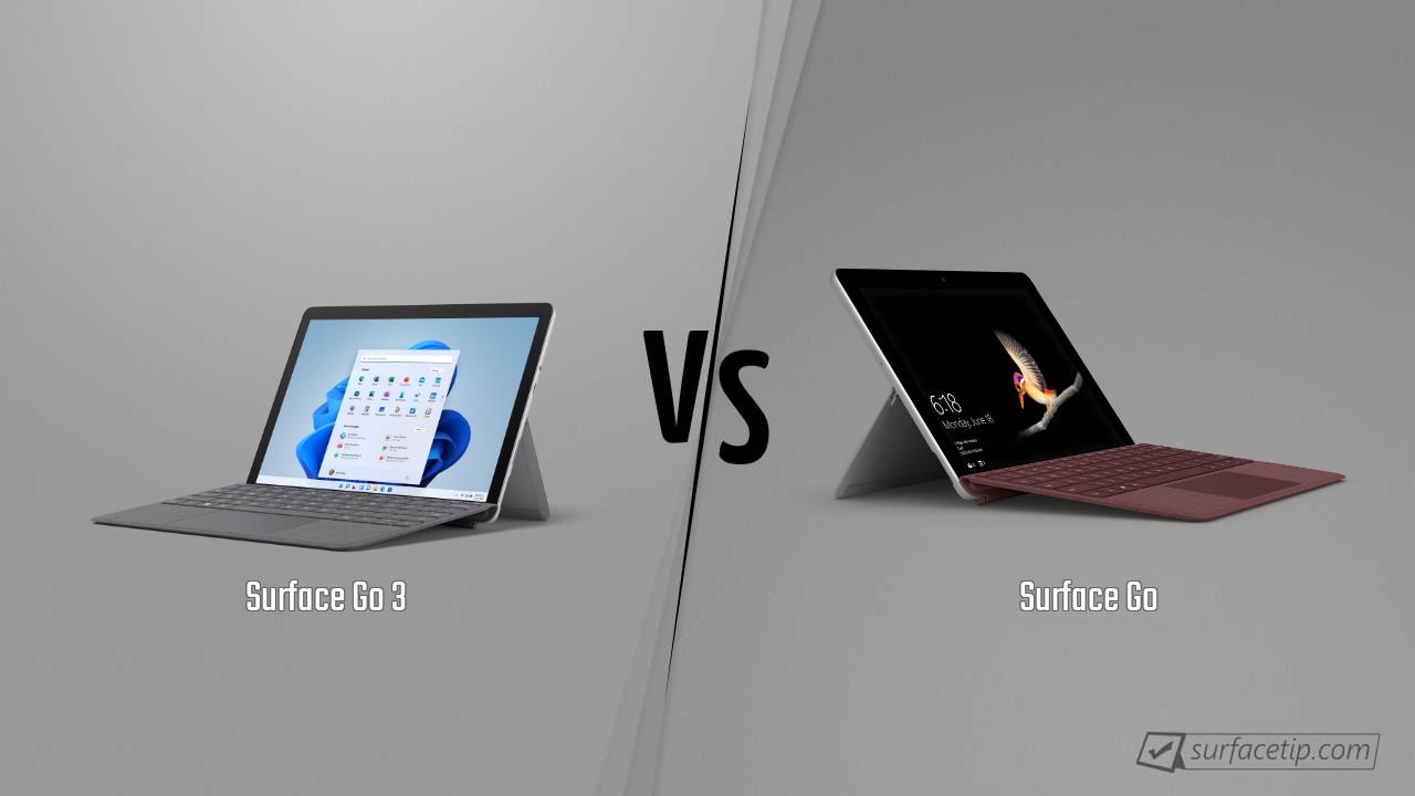 Surface Go 3 vs. Surface Go