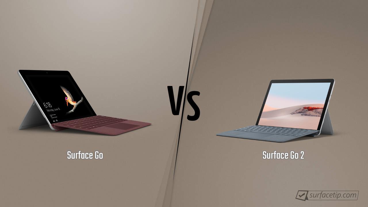 Surface Go vs. Surface Go 2