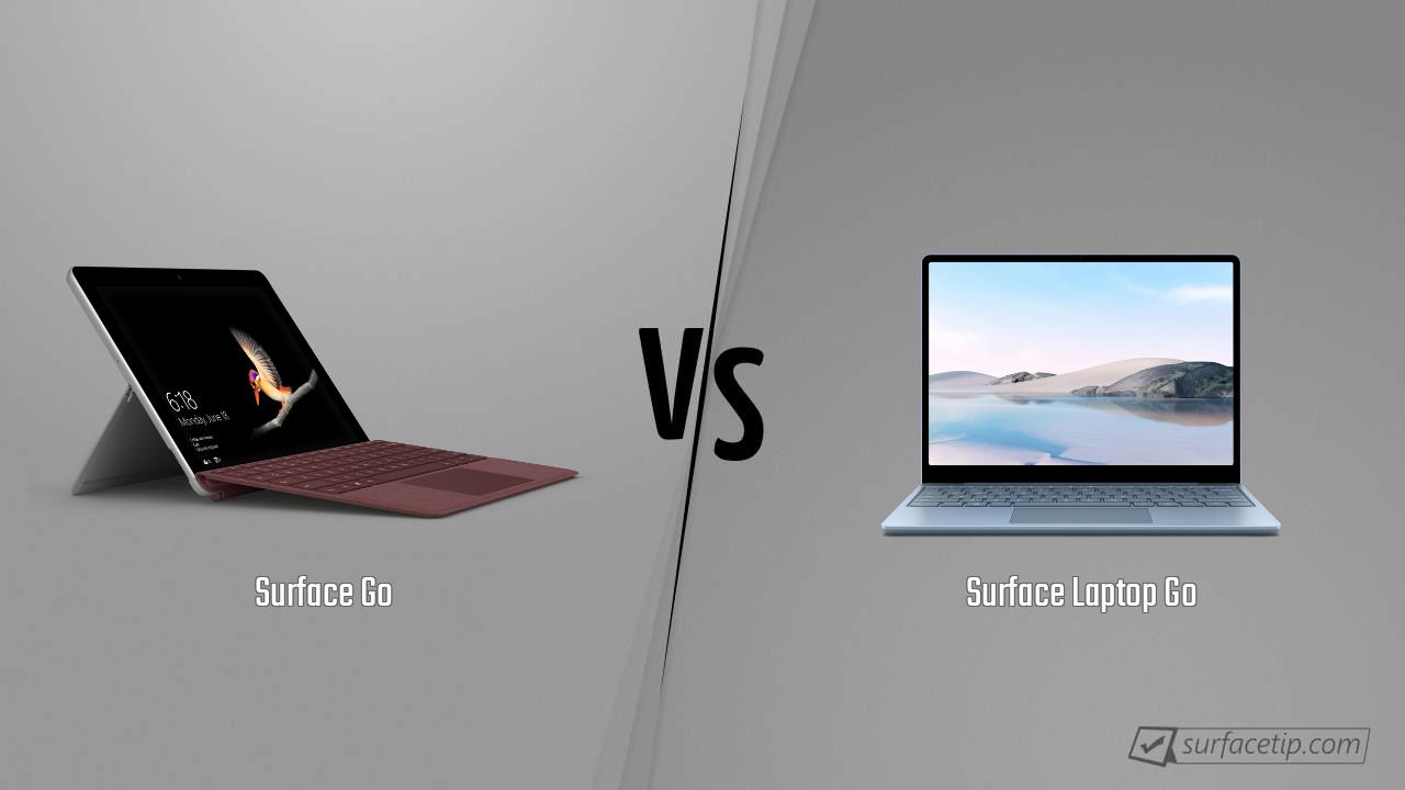 Surface Go vs. Surface Laptop Go