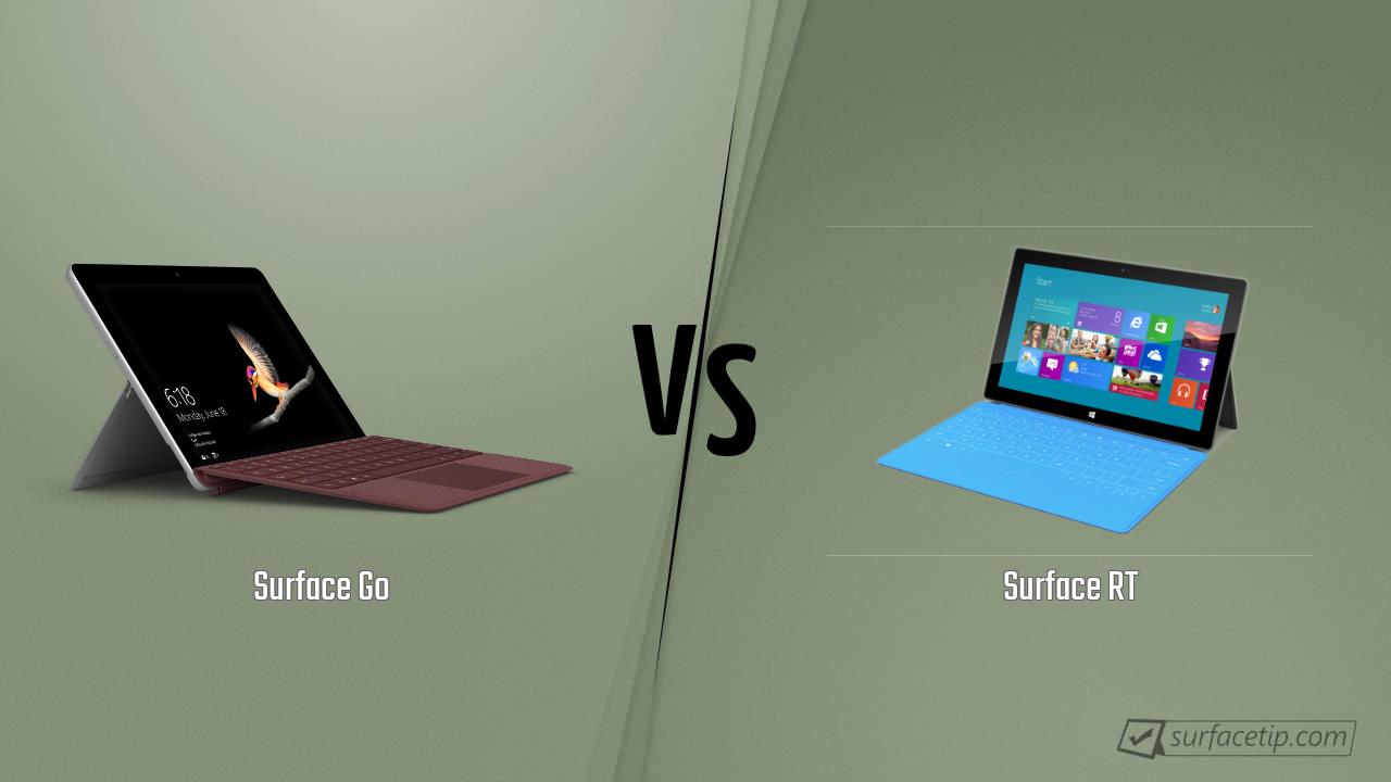 Surface Go vs. Surface RT