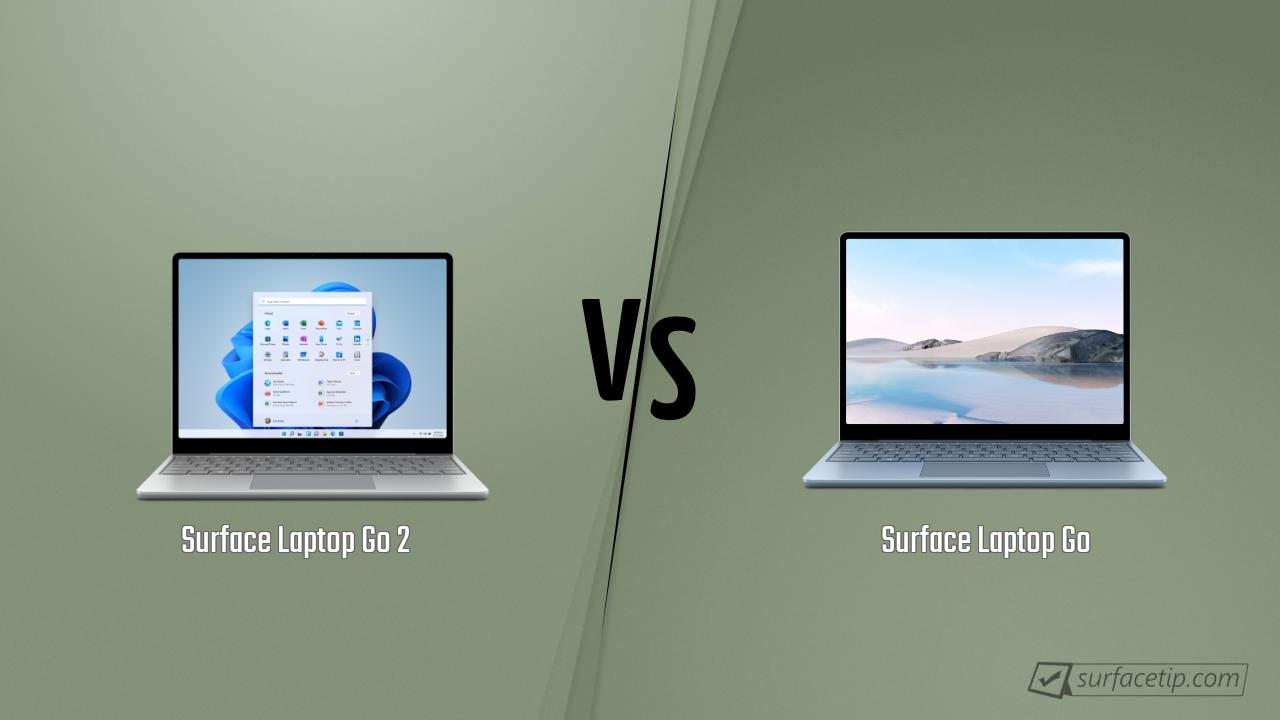 Surface Laptop Go 2 vs. Surface Laptop Go