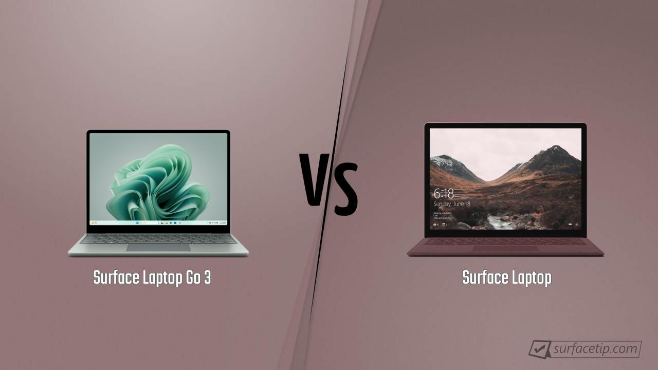 microsoft surface laptop go 3 vs surface laptop 4