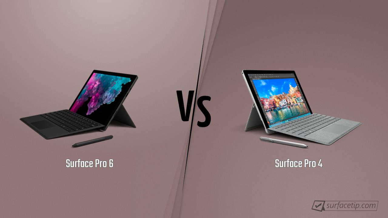 Surface Pro 6 vs. Surface Pro 4