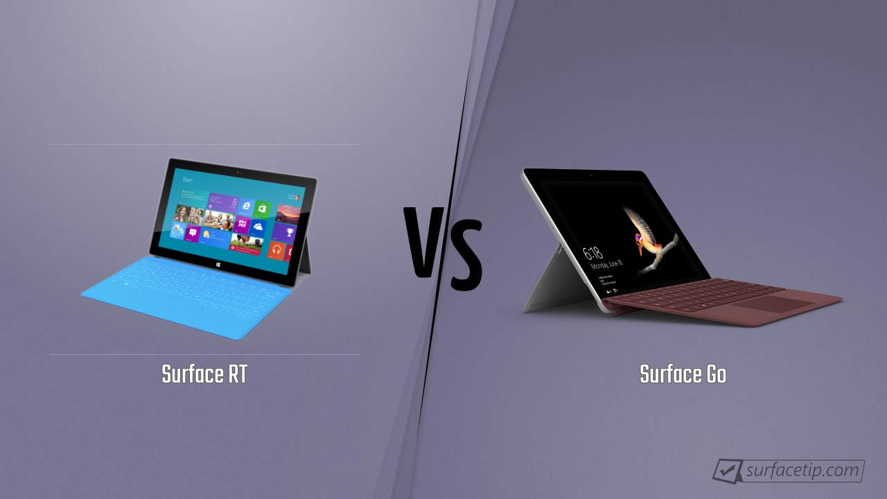 Surface RT vs. Surface Go
