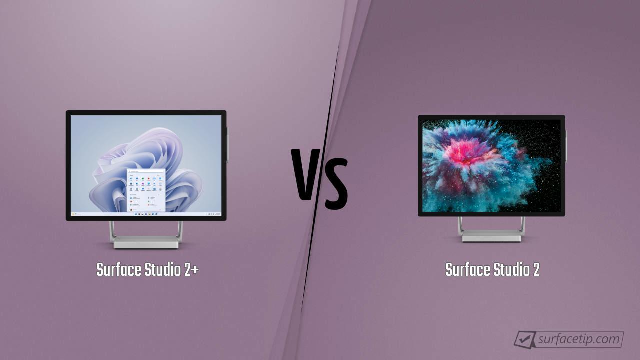 Surface Studio 2+ vs. Surface Studio 2