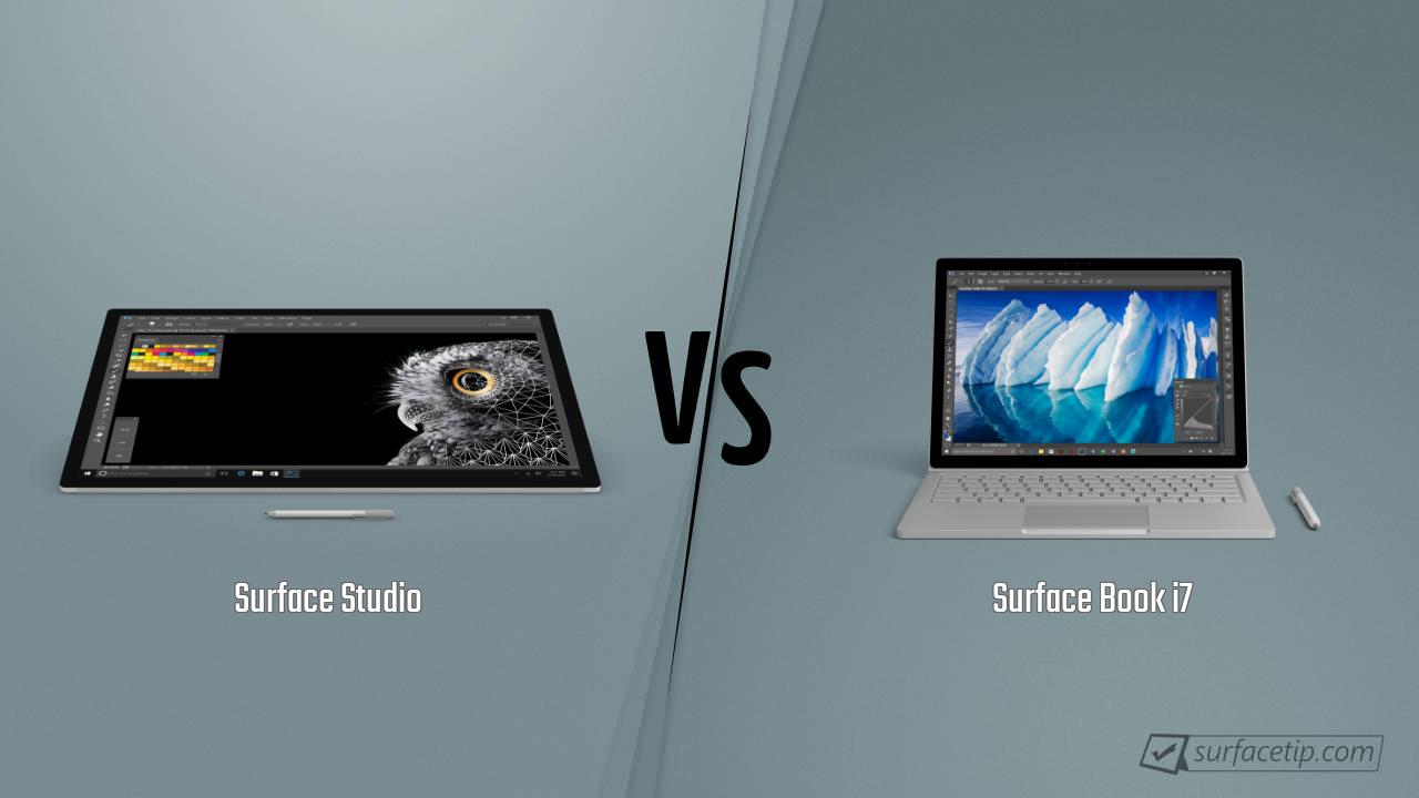 Surface Studio vs. Surface Book i7