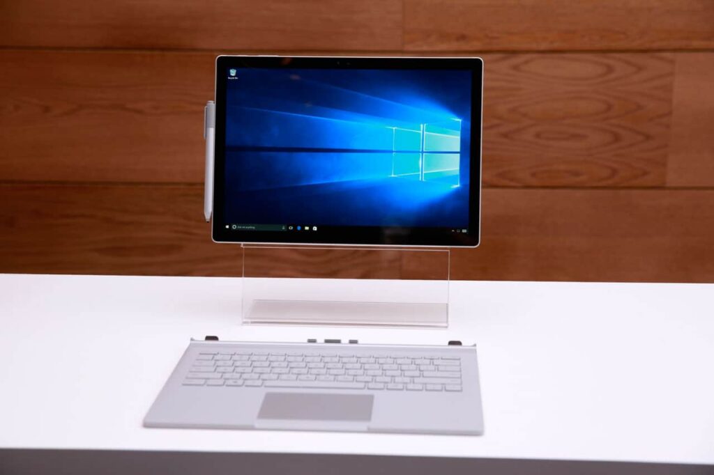Surface Book Clipboard and Detachable Keyboard Base
