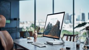 Surface Studio's Placed on a Table