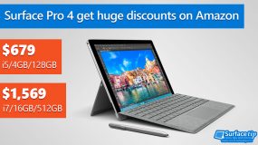 Surface Pro 4 get a huge discount on Amazon