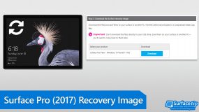 How to download Surface Pro (2017) Recovery Image