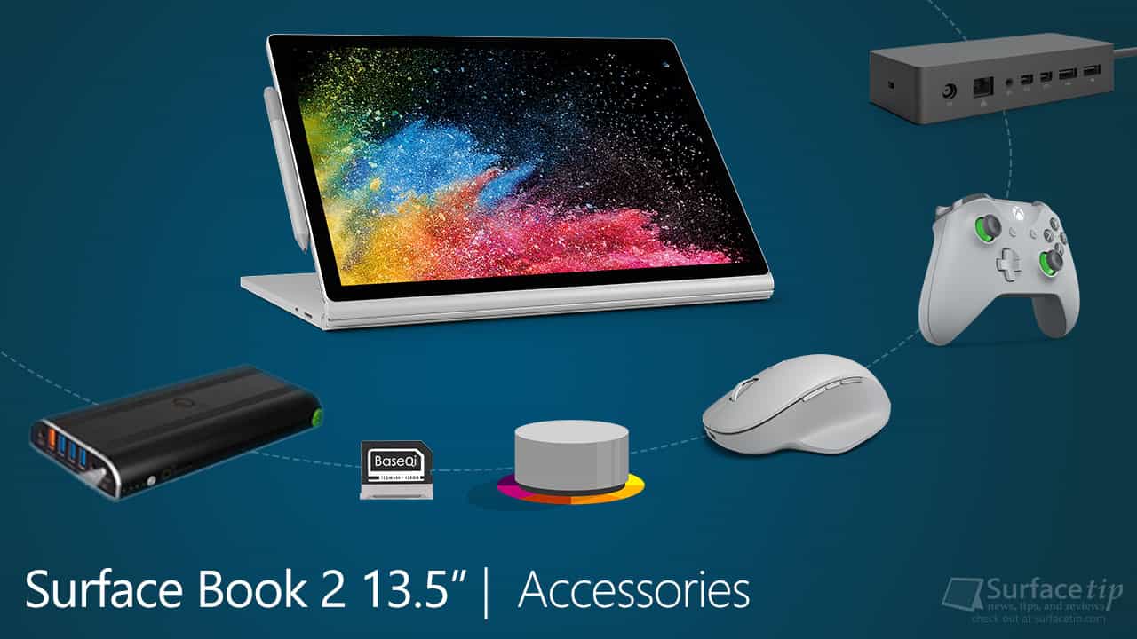 Lily melodramatiske køre Best 13.5” Surface Book 2 Accessories in 2021 - SurfaceTip