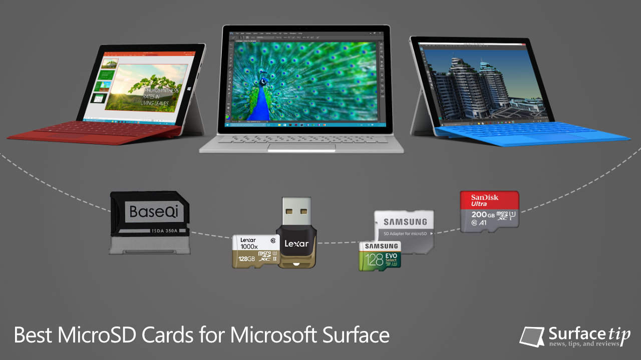 Best MicroSD Cards for Microsoft Surface