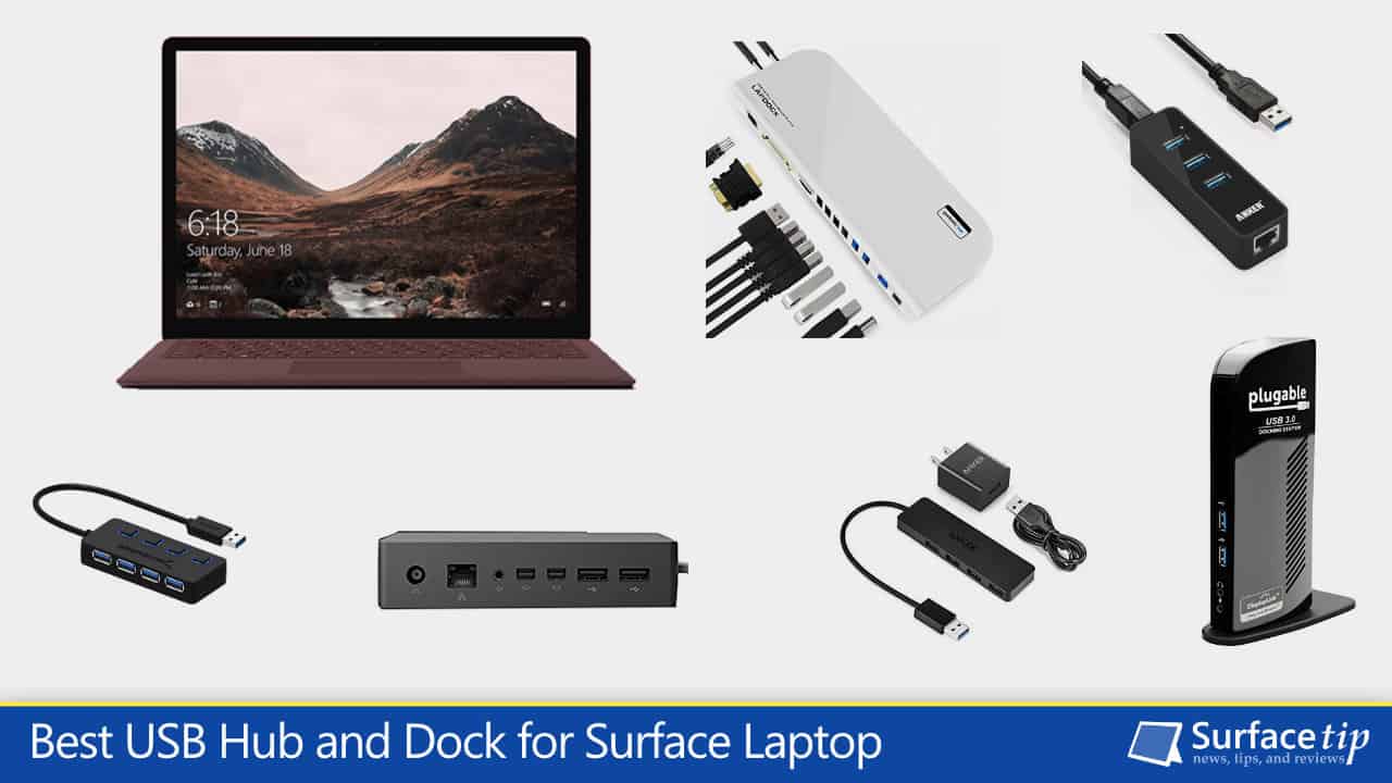Best Surface Laptop USB Hubs and Docking Stations