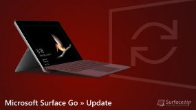 Microsoft Surface Go Update