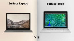 Surface Laptop vs. Surface Book detailed specs comparison