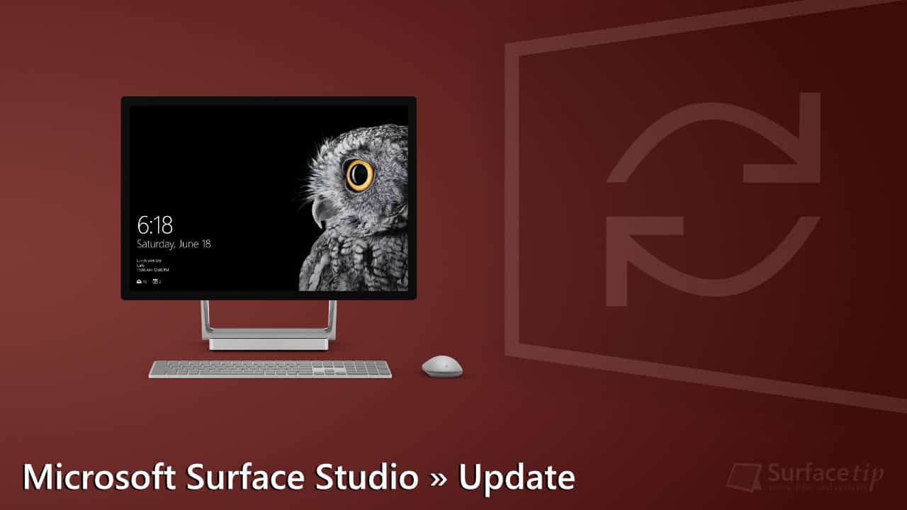 Microsoft Surface Studio Update