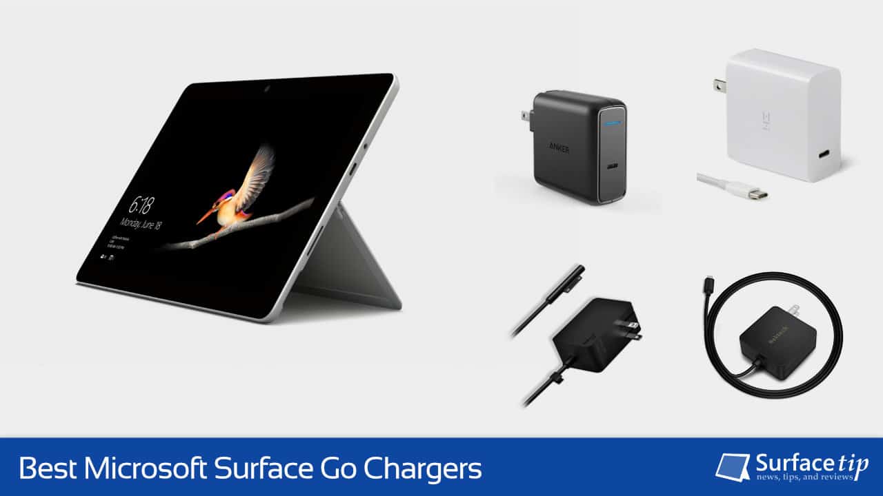 Best Chargers for Microsoft Surface Go