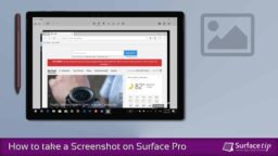 How to screenshot on Surface Pro