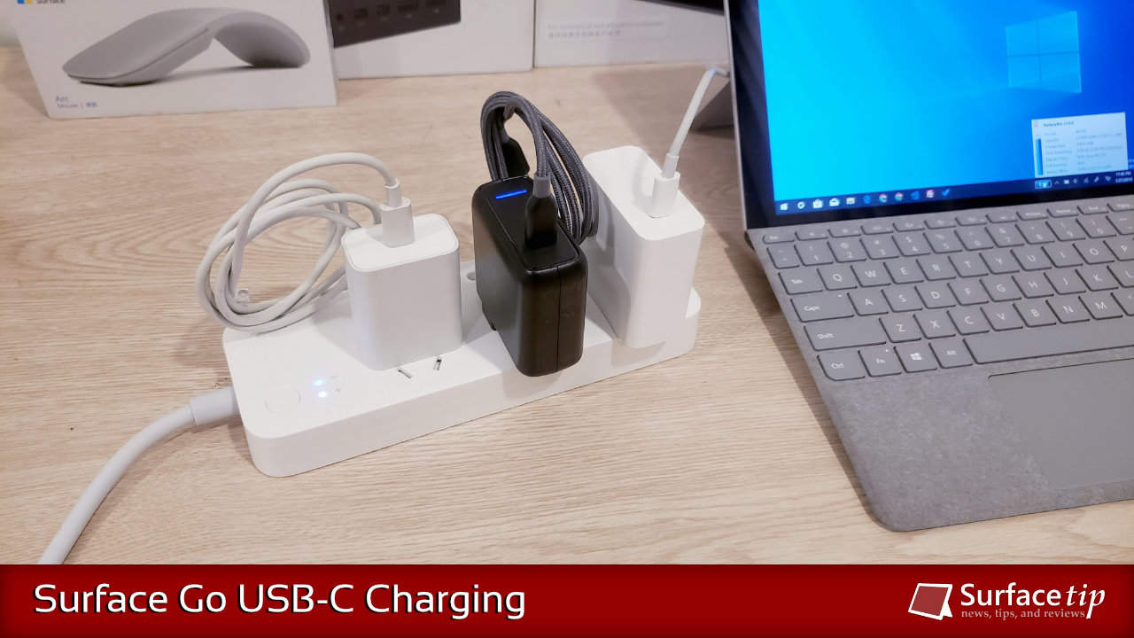 Surface Go USB-C Charging