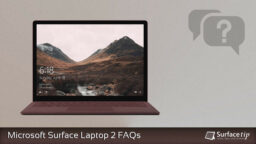 Microsoft Surface Laptop 2 FAQs