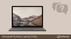 Microsoft Surface Laptop FAQs