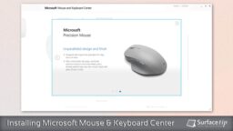 How to download and install the Microsoft Mouse and Keyboard Center