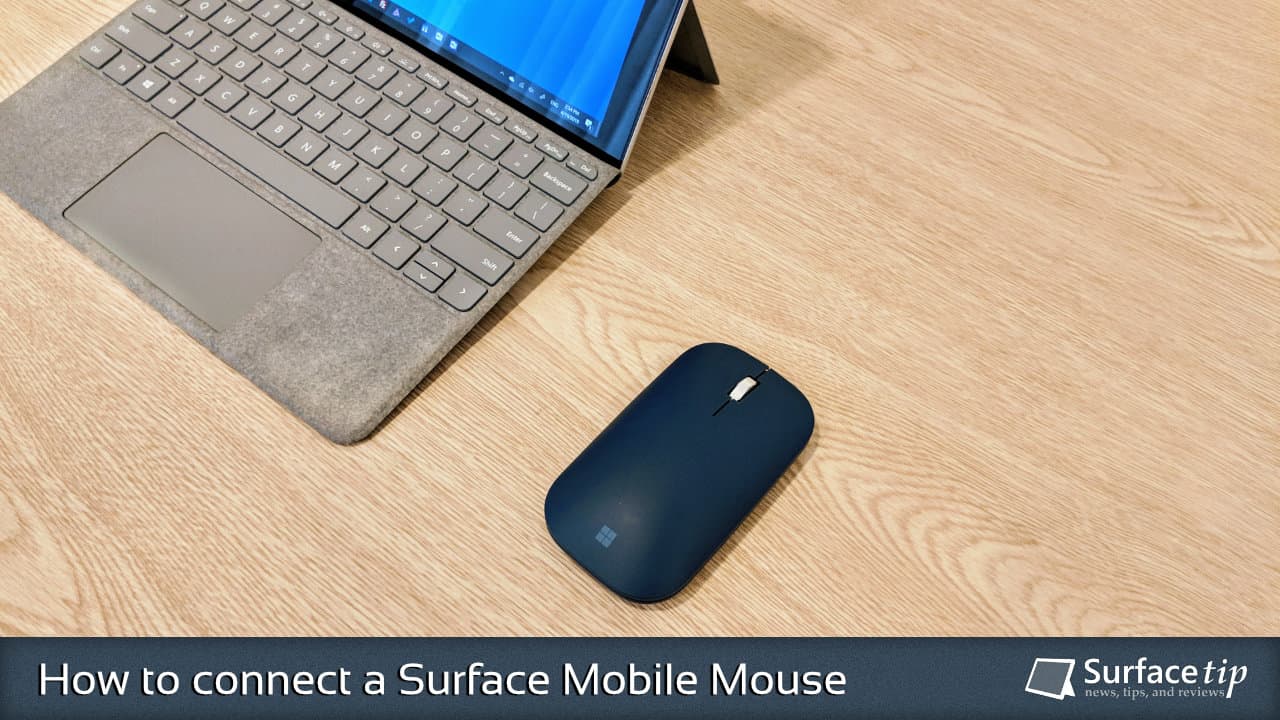 How to connect Surface Mobile Mouse