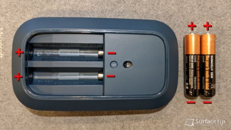 Mouse Shell Battery How to replace batteries on your Surface Mobile Mouse