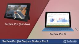 Surface Pro 1 vs. Surface Pro 3
