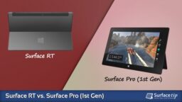 Surface RT vs. Surface Pro 1 – Full Specs Comparison