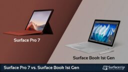 Surface Pro 7 vs. Surface Book 1