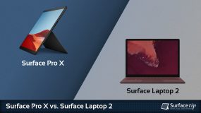 Surface Pro X vs. Surface Laptop 2