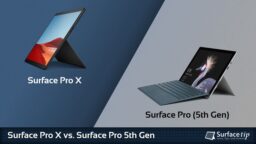 Surface Pro X vs. Surface Pro 5 – Detailed Specs Comparison