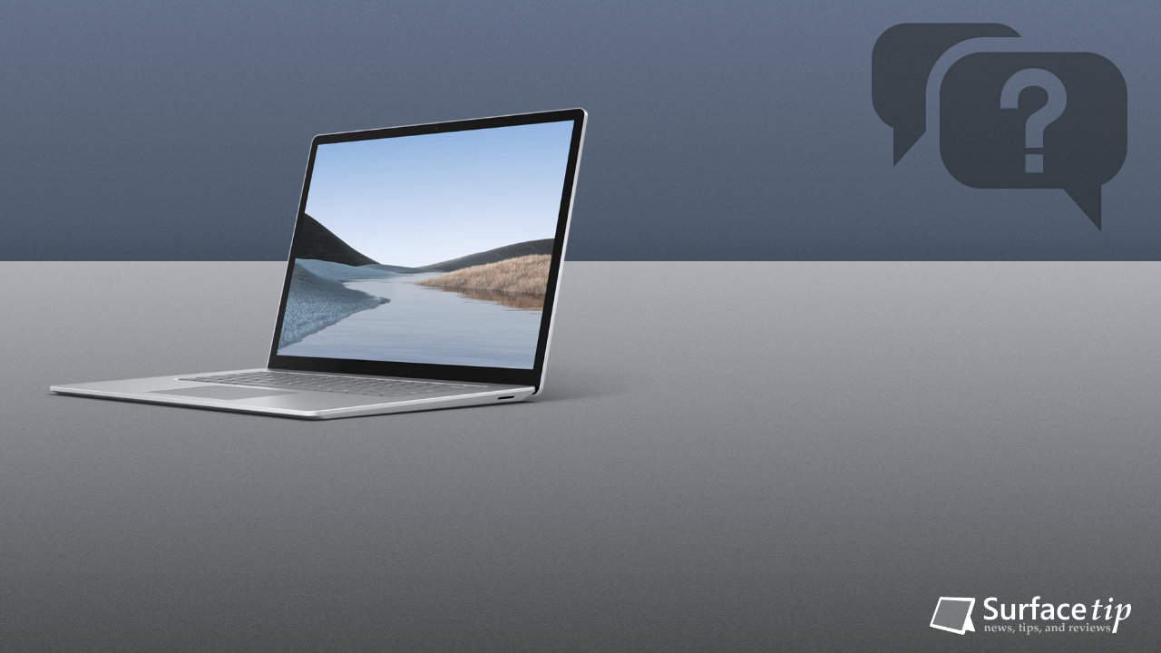 Surface Laptop Q&A