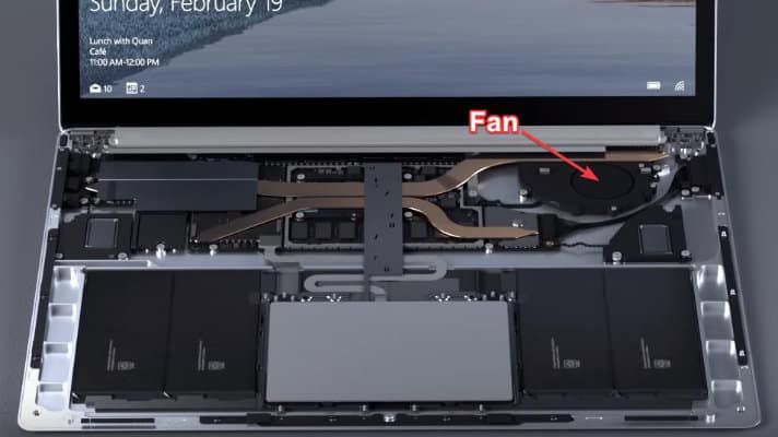 Surface Laptop 3 Fan