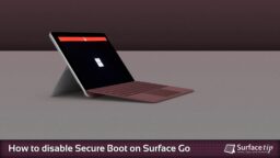 Here’s how to disable secure boot on Microsoft Surface Go