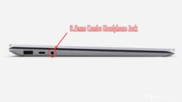 Surface Laptop 3 3.5mm Headphone Jack