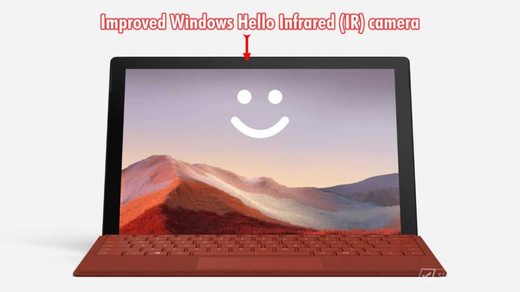Surface Pro 7 Windows Hello Face Authentication