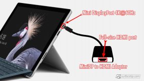 Surface Pro 5 HDMI Port