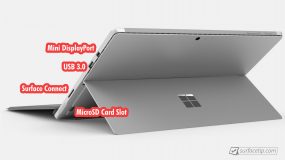 Surface Pro 5 Port Right