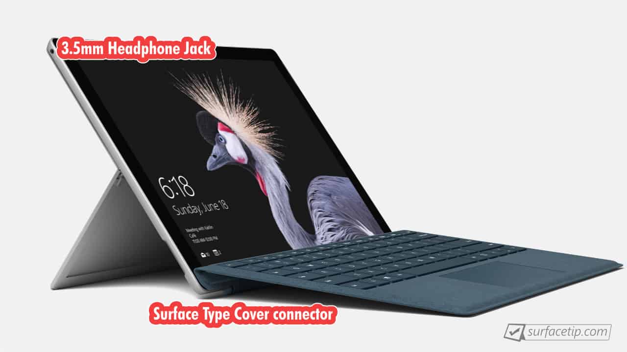 What’s ports on Microsoft Surface Pro 5?