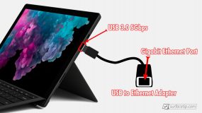 Surface Pro 6 USB to Network Port
