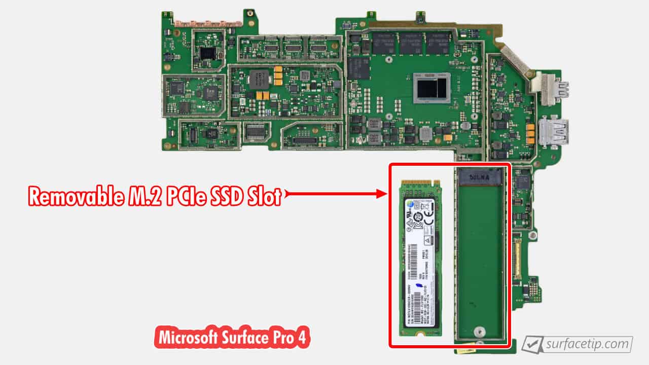 Can you upgrade Surface Pro 4 SSD? - SurfaceTip