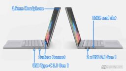 What’s ports on Microsoft Surface Book 2?