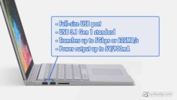 Does Surface Book 2 have USB-A port?