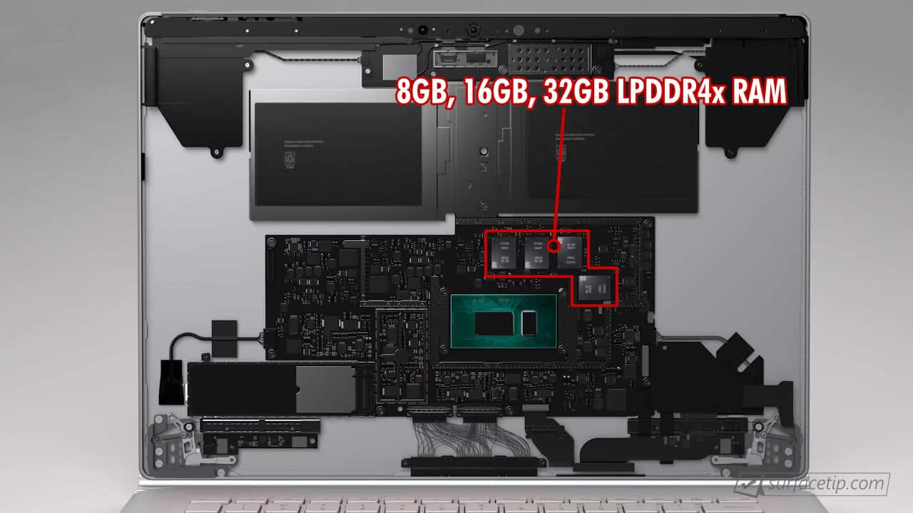 Surface Book 3 RAM Upgrade